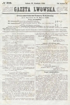 Gazeta Lwowska. 1864, nr 299