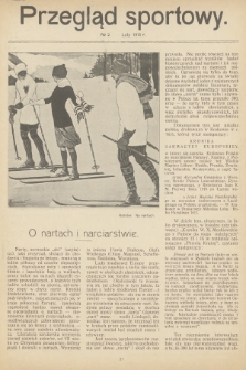 Przegląd Sportowy. 1913, nr 2