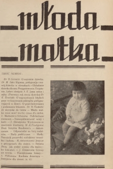 Młoda Matka. [R.12], [1938], nr 5