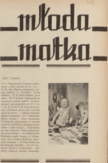 Młoda Matka. [R.12], [1938], nr 8