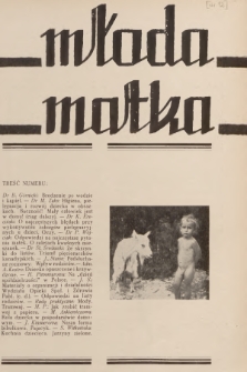 Młoda Matka. [R.12], [1938], nr 12
