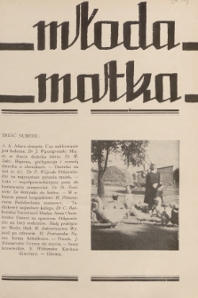 Młoda Matka. [R.12], [1938], nr 14