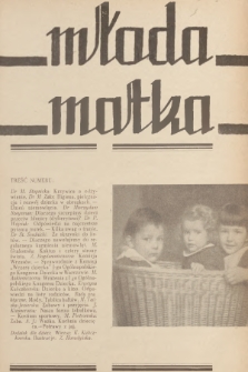 Młoda Matka. [R.12], [1938], nr 21