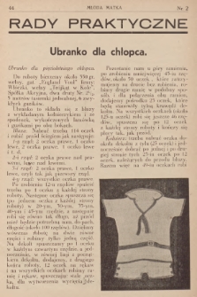 Rady Praktyczne. [1934], nr 2