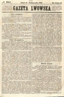Gazeta Lwowska. 1862, nr 251