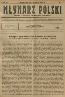 Młynarz Polski : organ Związku Młynarzy Polskich. R.11, 1929, nr 7