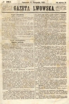 Gazeta Lwowska. 1862, nr 261