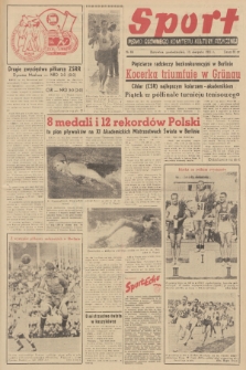 Sport : pismo Głównego Komitetu Kultury Fizycznej. 1951, nr 66