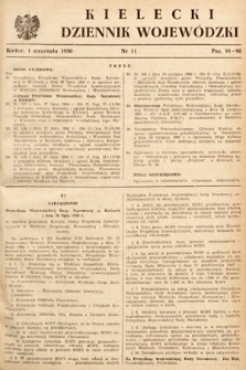 Kielecki Dziennik Wojewódzki. 1950, nr 11