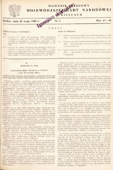 Dziennik Urzędowy Wojewódzkiej Rady Narodowej w Kielcach. 1960, nr 4