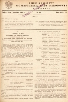 Dziennik Urzędowy Wojewódzkiej Rady Narodowej w Kielcach. 1960, nr 10