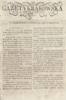 Gazeta Krakowska. 1823 , nr 2