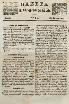 Gazeta Lwowska. 1844, nr 18