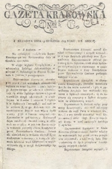 Gazeta Krakowska. 1823 , nr 5