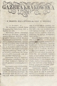 Gazeta Krakowska. 1823 , nr 6
