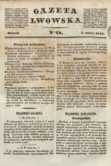 Gazeta Lwowska. 1844, nr 28