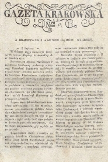 Gazeta Krakowska. 1823 , nr 13