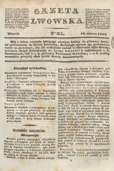 Gazeta Lwowska. 1844, nr 34