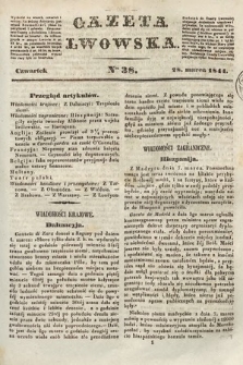 Gazeta Lwowska. 1844, nr 38