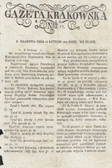Gazeta Krakowska. 1823 , nr 17