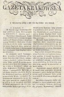 Gazeta Krakowska. 1823 , nr 23