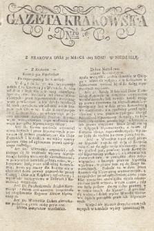 Gazeta Krakowska. 1823 , nr 26