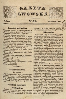 Gazeta Lwowska. 1844, nr 59