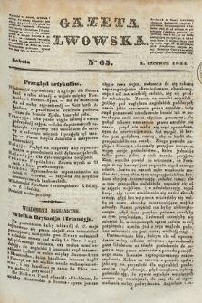 Gazeta Lwowska. 1844, nr 65