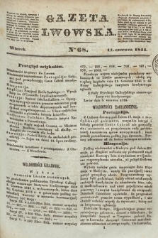 Gazeta Lwowska. 1844, nr 68