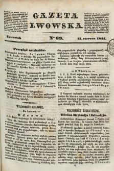 Gazeta Lwowska. 1844, nr 69