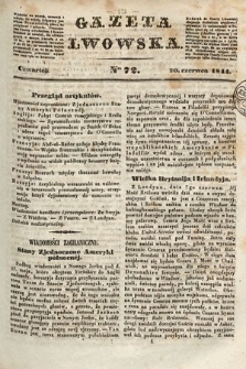 Gazeta Lwowska. 1844, nr 72