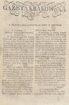 Gazeta Krakowska. 1823 , nr 46