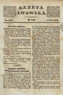 Gazeta Lwowska. 1844, nr 78