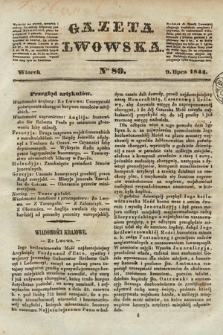 Gazeta Lwowska. 1844, nr 80