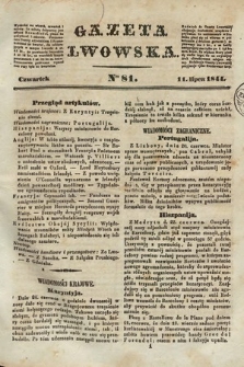Gazeta Lwowska. 1844, nr 81