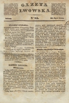 Gazeta Lwowska. 1844, nr 85