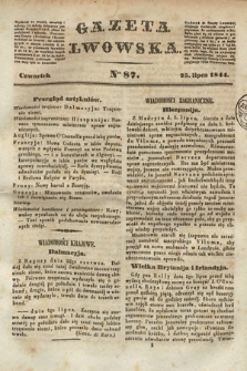 Gazeta Lwowska. 1844, nr 87