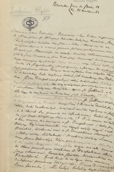 Korespondencja Józefa Ignacego Kraszewskiego. Seria III: Listy z lat 1863-1887. T. 71, S (Sabiński - Siewicz)