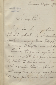 Korespondencja Józefa Ignacego Kraszewskiego. Seria III: Listy z lat 1863-1887. T. 58: Ł - M (Łojko – Maleszewski)