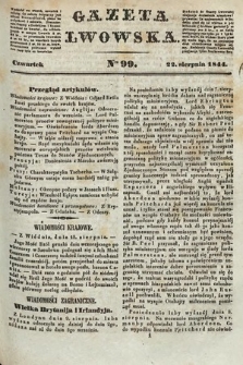 Gazeta Lwowska. 1844, nr 99