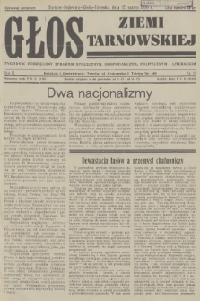 Głos Ziemi Tarnowskiej : tygodnik poświęcony sprawom społecznym, gospodarczym, politycznym i literackim. R.2, 1936, nr 13