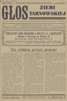 Głos Ziemi Tarnowskiej : tygodnik poświęcony sprawom społecznym, gospodarczym, politycznym i literackim. R.2, 1936, nr 23