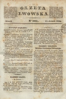 Gazeta Lwowska. 1844, nr 101