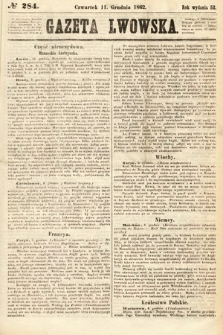 Gazeta Lwowska. 1862, nr 284