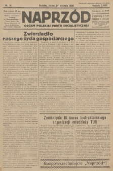 Naprzód : organ Polskiej Partji Socjalistycznej. 1930, nr 19
