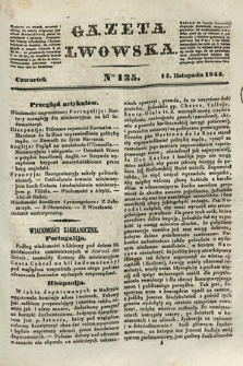 Gazeta Lwowska. 1844, nr 135