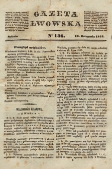 Gazeta Lwowska. 1844, nr 136