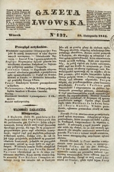 Gazeta Lwowska. 1844, nr 137