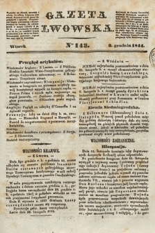 Gazeta Lwowska. 1844, nr 143