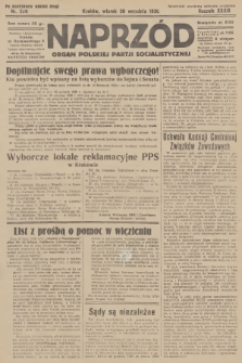 Naprzód : organ Polskiej Partji Socjalistycznej. 1930, nr 226